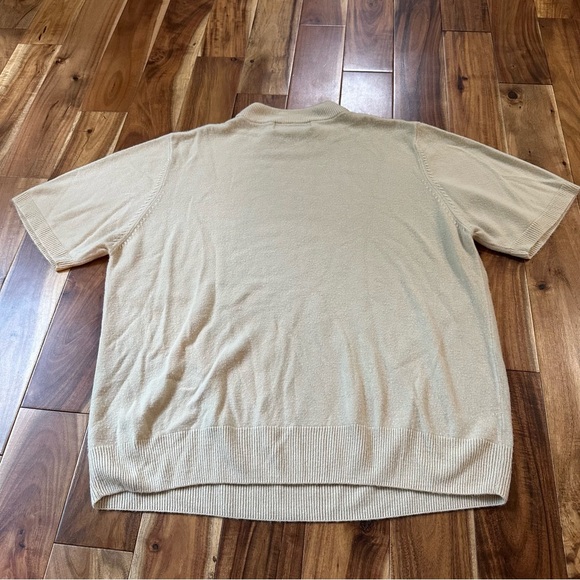 Vintage Sag Harbor Beige Knit Shell Sweater XL | RN 51735 Cambodia - Picture 2 of 6